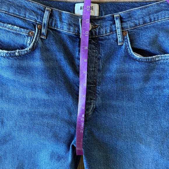 Agolde Blue Ankle & Cropped Jeans - Picture 8 of 9